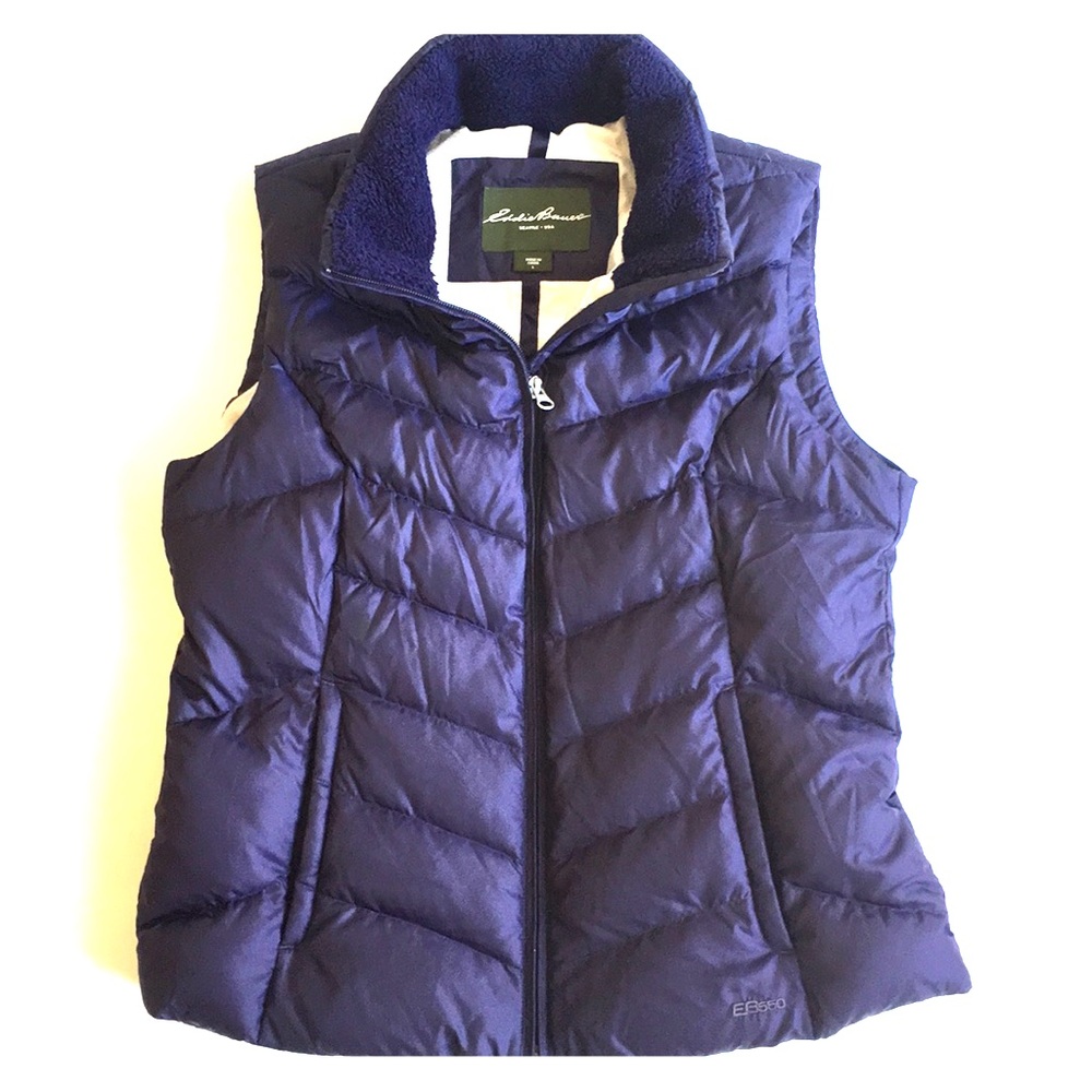 Eddie Bauer Goose Down Puffer Vest EB 550